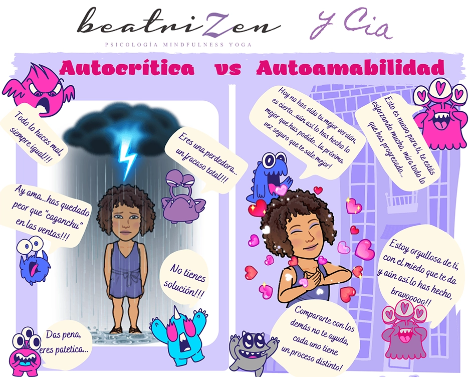 Autocrítica vs Autoamabilidad